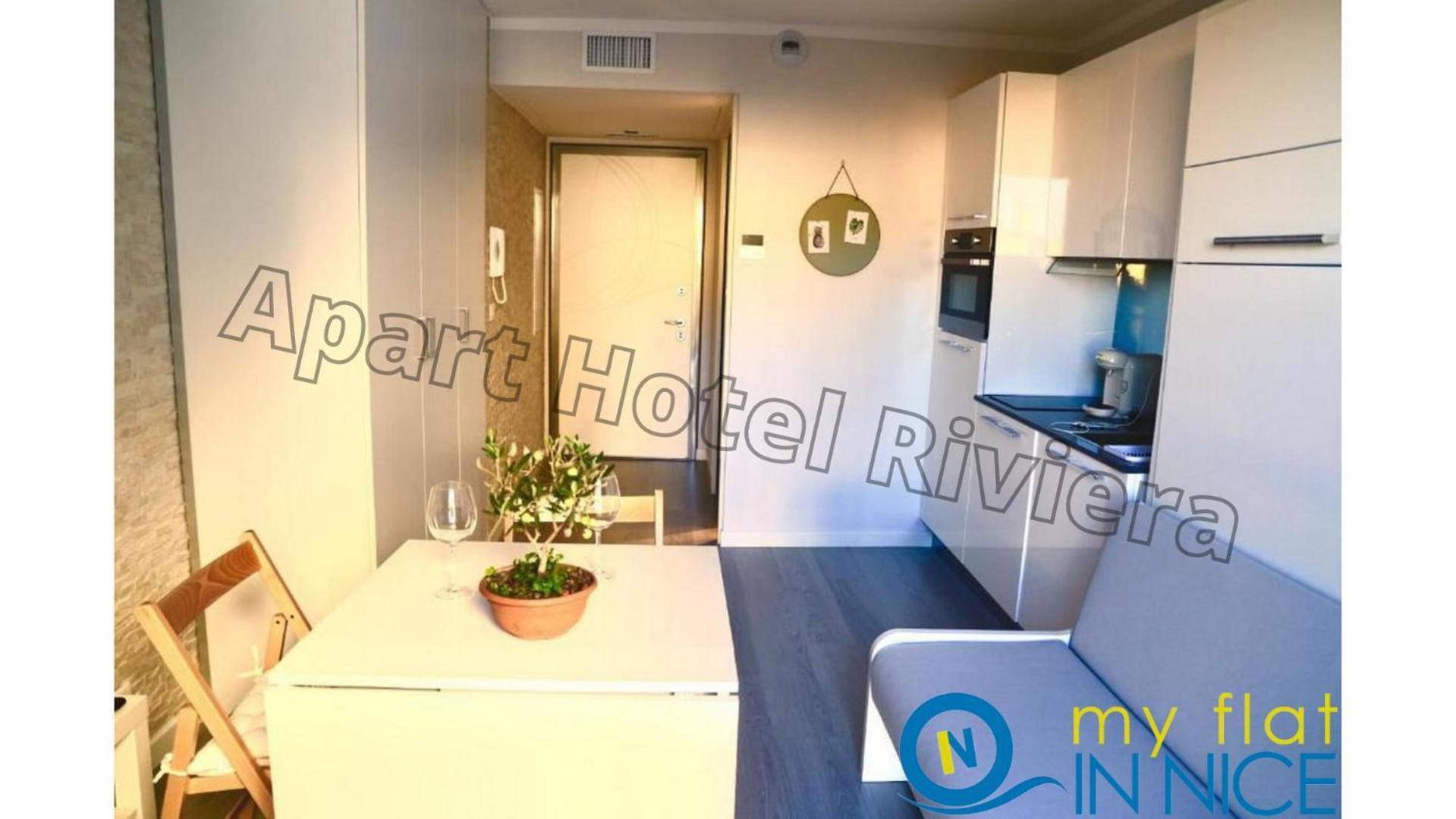 Aparthotel Riviera Nice Cote D'Azur - Old Town - Studio Ac - Sea View - 50M Promenade Des Anglais- La Maison Linda מראה חיצוני תמונה