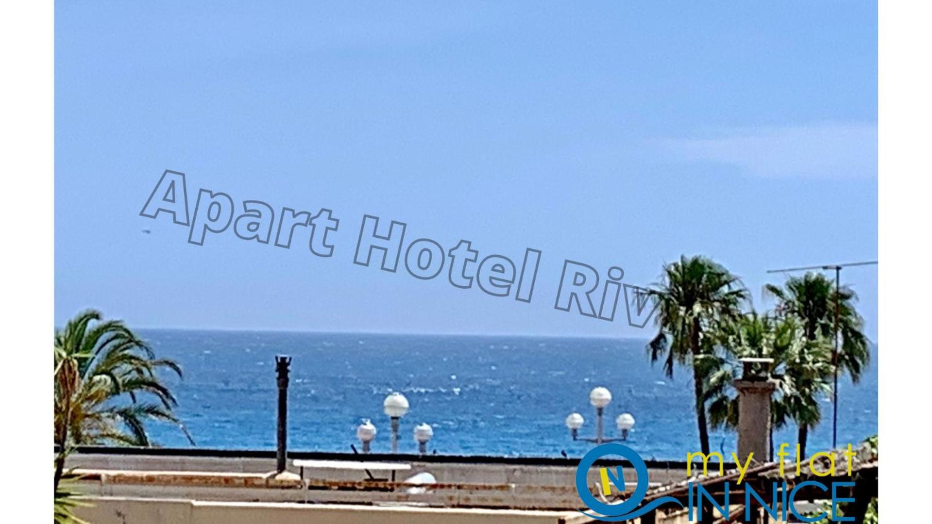 Aparthotel Riviera Nice Cote D'Azur - Old Town - Studio Ac - Sea View - 50M Promenade Des Anglais- La Maison Linda מראה חיצוני תמונה