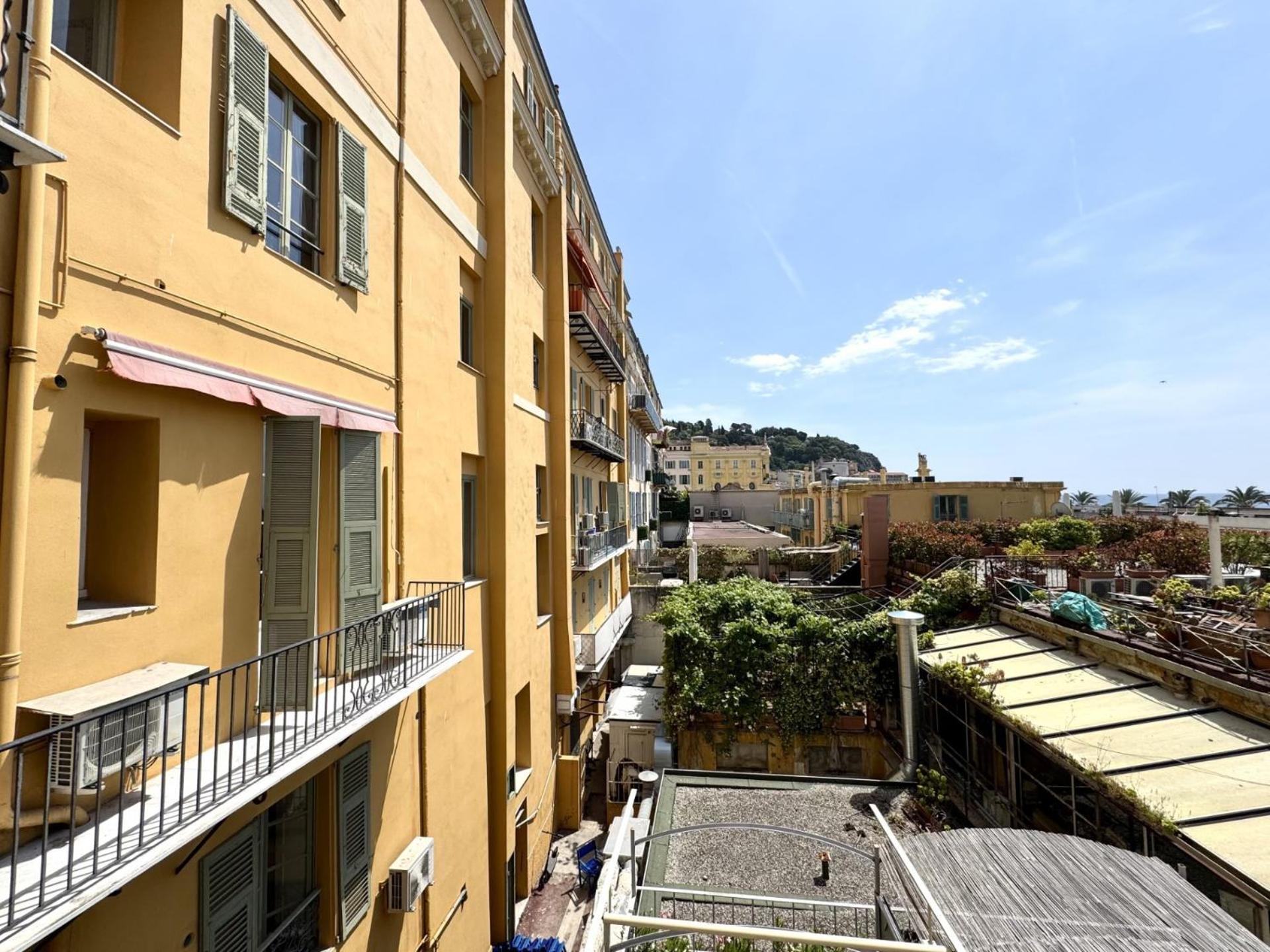 Aparthotel Riviera Nice Cote D'Azur - Old Town - Studio Ac - Sea View - 50M Promenade Des Anglais- La Maison Linda מראה חיצוני תמונה