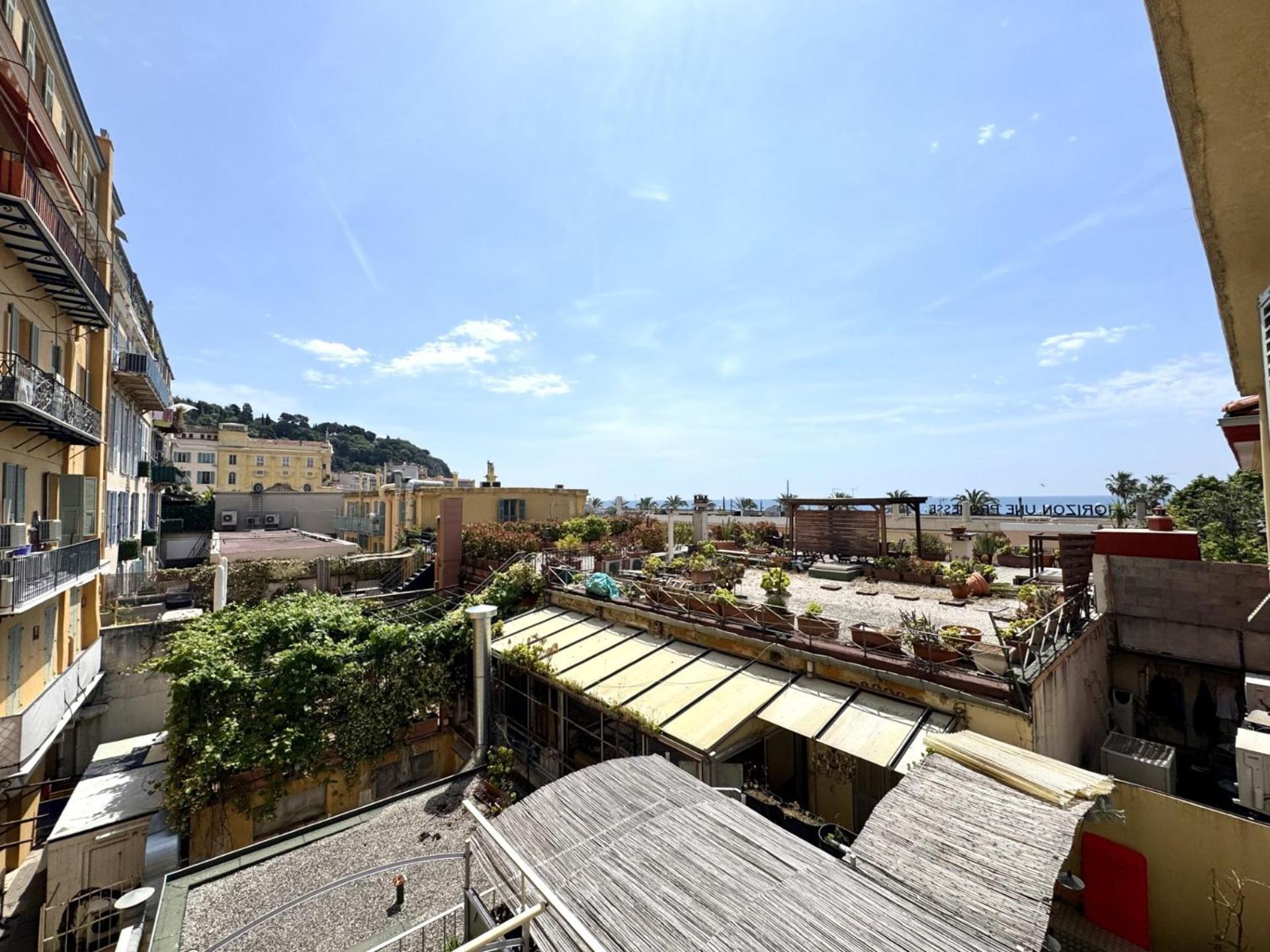 Aparthotel Riviera Nice Cote D'Azur - Old Town - Studio Ac - Sea View - 50M Promenade Des Anglais- La Maison Linda מראה חיצוני תמונה